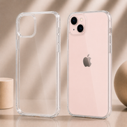 Phone 13 Series Crystal Clear Silicone Case – Transparent Protective Cover for iPhone 13 / 13 Pro / 13 Pro Max /13 Mini