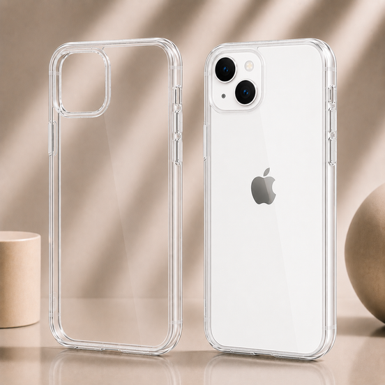 Phone 13 Series Crystal Clear Silicone Case – Transparent Protective Cover for iPhone 13 / 13 Pro / 13 Pro Max /13 Mini