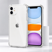 iPhone 11 Series Air Cushion Shockproof Case – Transparent Protective Cover for iPhone 11 / 11 Pro / 11 Pro Max