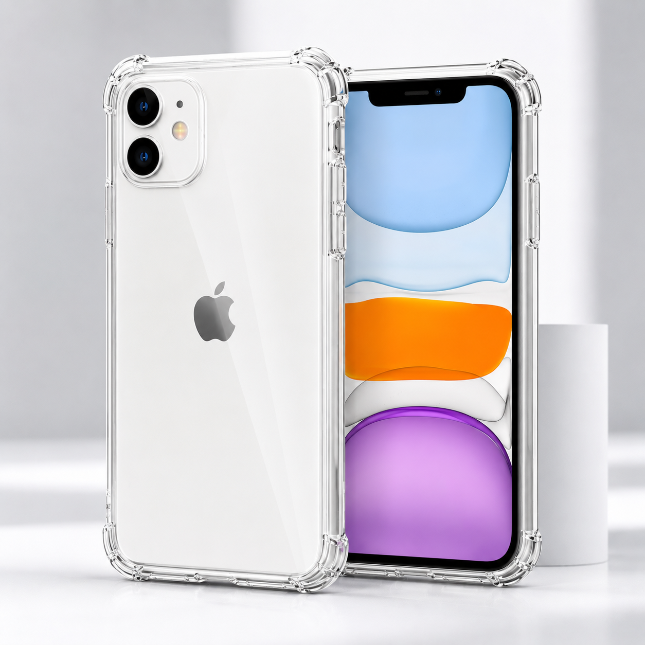 iPhone 11 Series Air Cushion Shockproof Case – Transparent Protective Cover for iPhone 11 / 11 Pro / 11 Pro Max