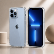 iPhone 13 Series Air Cushion Shockproof Case – Transparent Protective Cover for iPhone 13/ 13 Mini/ 13 Pro / 13 Pro Max
